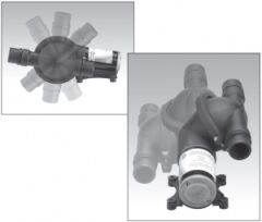 Jabsco diyaframlı duş boşaltma ve sintine pompası