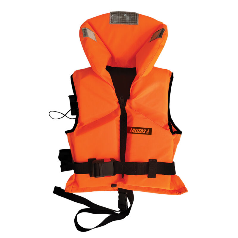 LALIZAS Lifejacket, 100N, ISO, Adult, 90-120kg, Fluo Orange