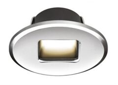 Ember Led Merdiven Lambası Kırmızı Tip:Oval, Parlak Krom 45x58 mm