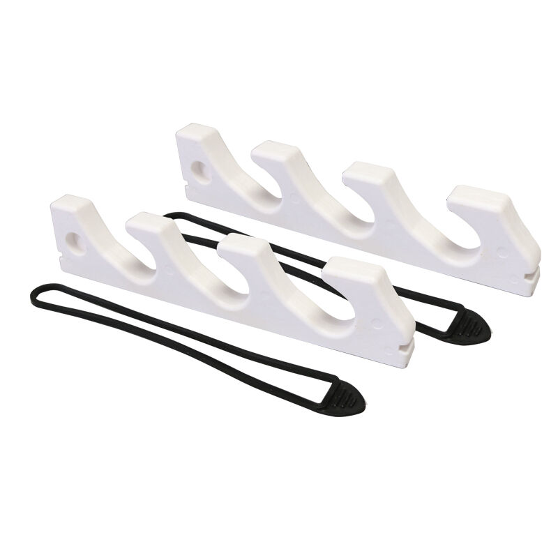 Kamış Askı Aparatı – 3 Kamış için, Beyaz, Çift