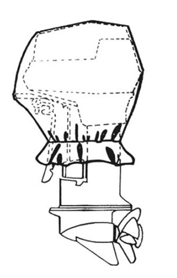 Dıştan takma motor kılıfı 15 HP YE KADAR