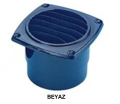 Plastik havalandırma beyaz 76mm