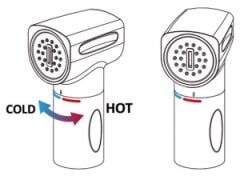 Saturn entegre bataryalı duş