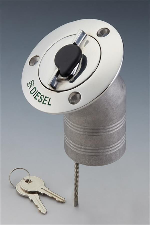 Dolum Ağzı Paslanmaz Çelik, 50mm, 30°açılı, benzin