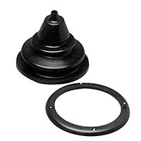 Cable Boot w/Screwed Ring, Ø105mm, cut-out Ø55mm, White