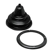 Cable Boot w/Screwed Ring, Ø150mm, cut-out Ø120mm, White