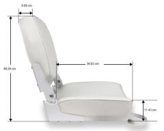 SPRINGFIELD EKONOMİK KATLANIR KOLTUK, MAVİ