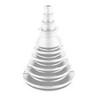 Cable Boot Flushmount, Ø115mm, cut-out Ø76mm White