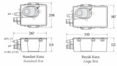 Attwood duş boşaltma sistemi