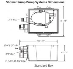 Attwood duş boşaltma sistemi MK2 500GPH