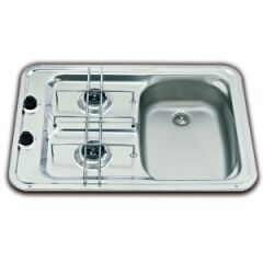 Smev 917 serisi eviyeli, çift gözlü gazlı ocak