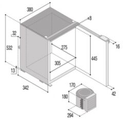 Buzdolabı. Model C42L