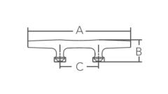 Marine Town 8'' Standart Koç Boynuzu