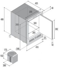 Vitrifrigo IM XR OCX2 Hydro buz makinesi