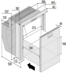 Vitrifrigo Buzdolabı. DW51 OCX2 DRINKS