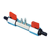 Fuel Valve 2-way, HoseØ10mm, f/YAM/MAR/MER/HON Eng.