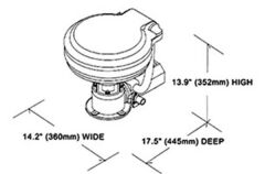 Tmc Elektrikli tuvalet Küçük Taş 24V