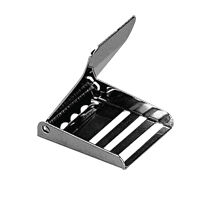 Buckle for 50mm Webbing, w/ Notches, Inox
