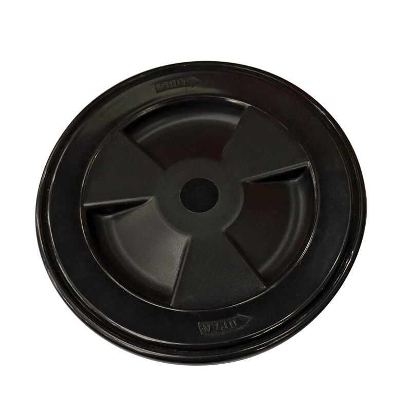 Kontrol Hatchi, Yuvarlak, Siyah, Int.Ø155mm