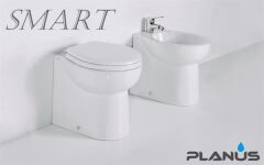 Smart 24V Beyaz Taş Taharet Kitli Tuvalet