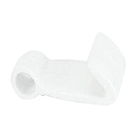 Hook f/Infl. Boat Cover, 40x40mm, Ø6mm Rope, White