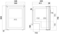Buzdolabı. Model C85iX OCX2