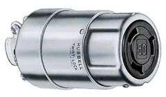 Hubbell 220V paslanmaz marin fiş 50 Amp